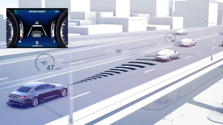 Πώς λειτουργεί το σύστημα ελέγχου ταχύτητας (cruise control) της Maserati